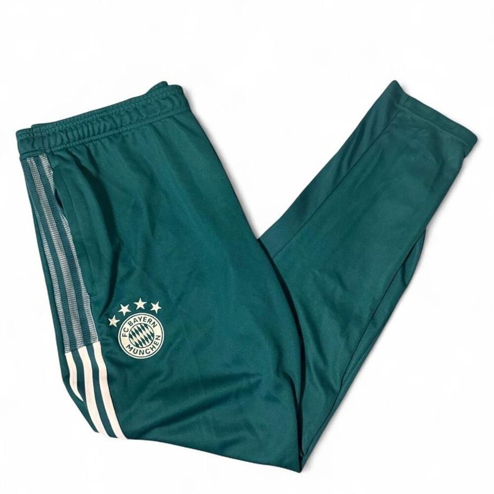 Adidas Bayern Munich green joggers